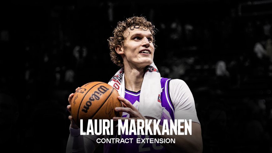 Lauri Markkanen teken perpanjangan kontrak