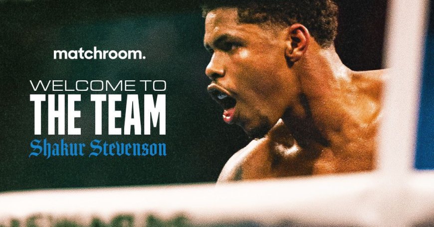 Petenis Amerika Stevenson perjanjian kontak dengan Matchroom