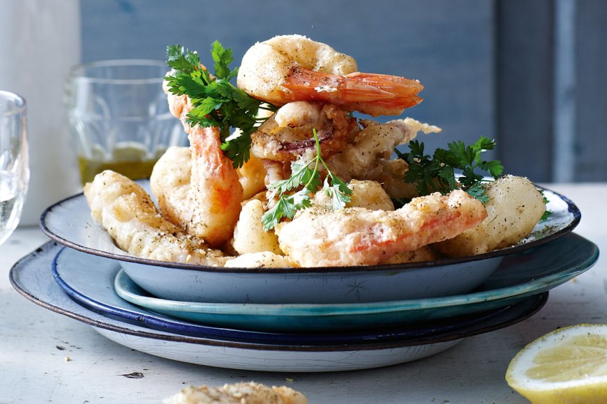 Fritto Misto dengan Aïoli Cabai Calabria