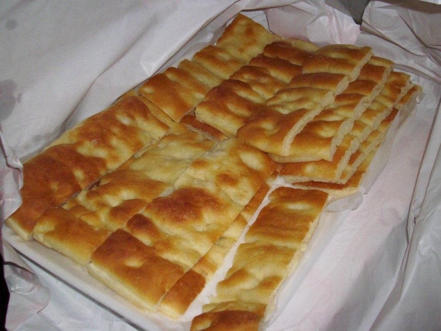 Focaccia dengan keju