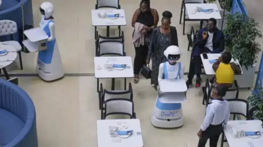 Kafe robot: pengalaman bersantap pertama di Afrika Timur