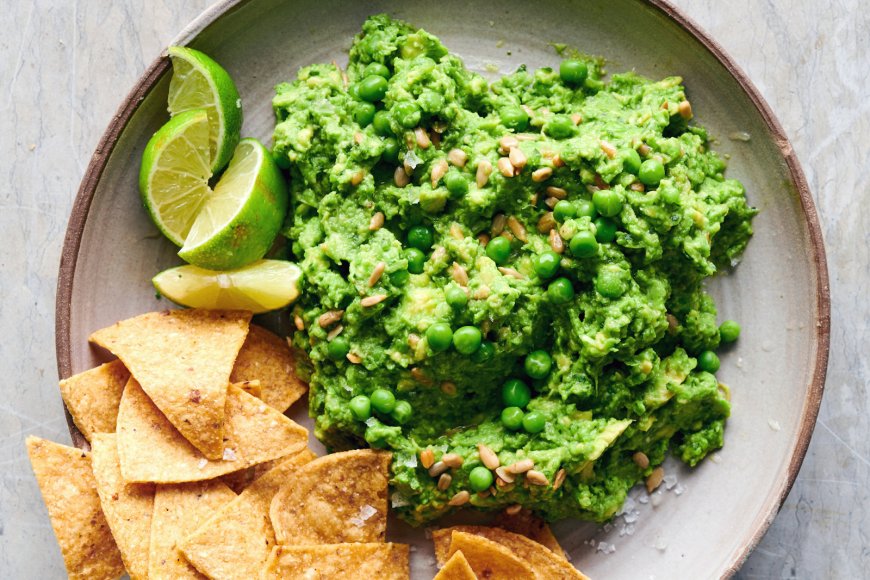 Guacamole Kacang Polong Pedas