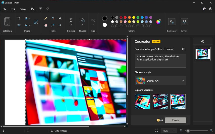 Alat AI baru mengubah aplikasi Microsoft Paint dan Photos