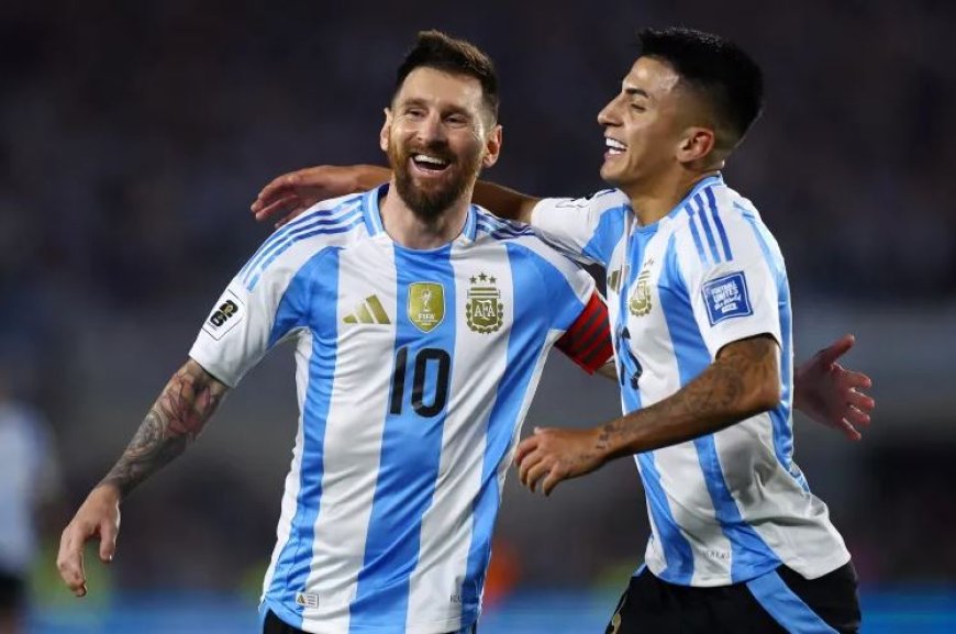 Messi cetak tiga gol saat Argentina menang 6-0 atas Bolivia