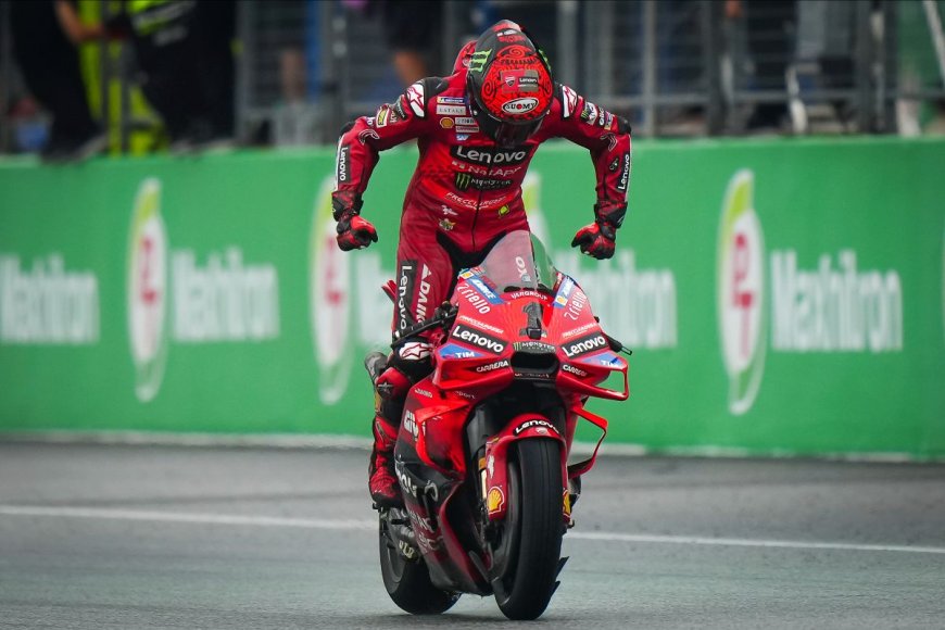 Bagnaia menang di Thailand untuk memangkas keunggulan Martin