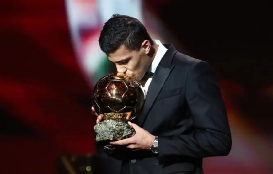 Gelandang Manchester City dan Spanyol Rodri menang Ballon d'Or