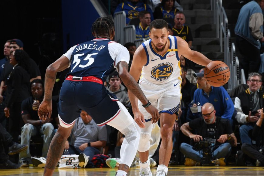 Curry cedera saat Warriors kalah dari Clippers