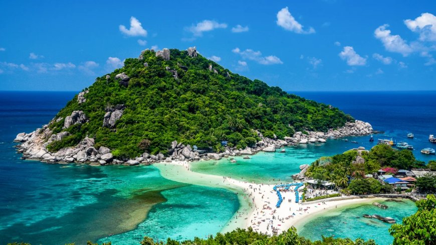 Koh Tao sebuah pulau di lepas pantai selatan Thailand