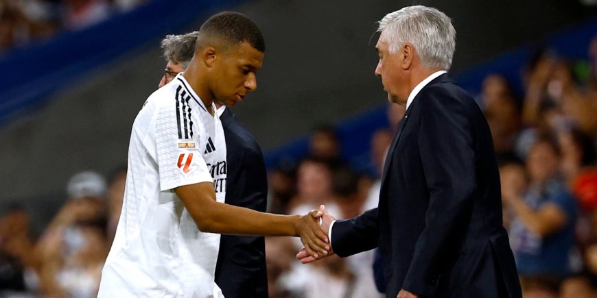 Mbappe 'terpuruk tapi termotivasi' di Real Madrid - Ancelotti