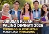 Jurusan Kuliah Paling Diminati 2026 : Teknologi dan Kesehatan Masih Jadi Primadona