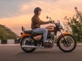 Royal Enfield Meteor 350 Sundowner Orange Resmi di Indonesia, Cuma 36 Unit & Harga Rp130 Jutaan!