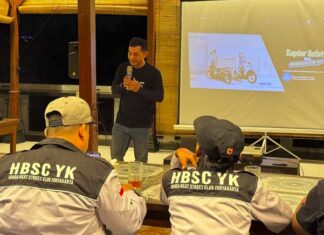 Kopdar Honda BeAT Yogyakarta : Night Ride Hangatkan Kebersamaan Bikers
