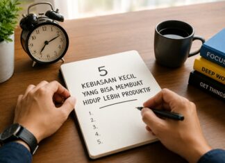 5 Kebiasaan Kecil yang Bisa Membuat Hidup Lebih Produktif Tanpa Stres